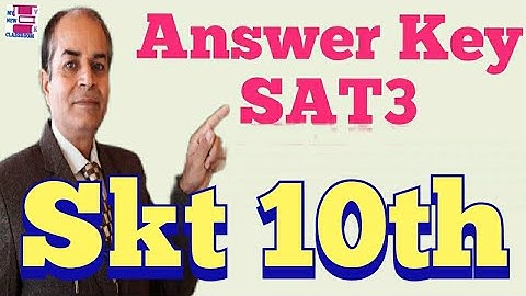 answer key sanskrit Sat3 class 10 solved by vijay kumar