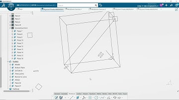 Wireframe Exercise 1 PLANES CATIA 3D EXPERIENCE Planes 9 Offset