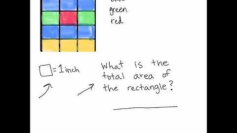 Area with color tiles