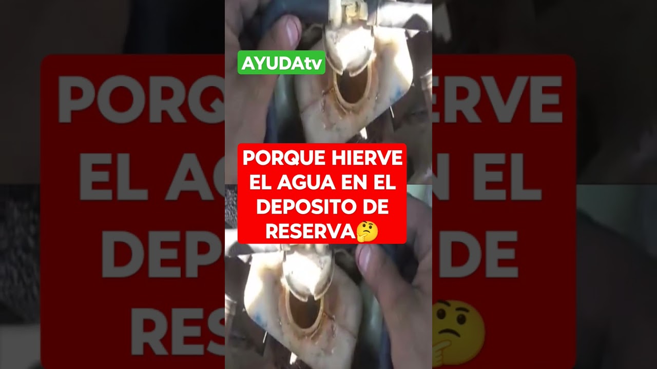 PORQUE HIERVE EL AGUA EN RL DEPOSITO DE RESERVA 