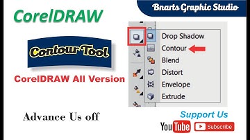 Advance Using the Contour tool in CorelDraw All Versions ll Bnarts ll