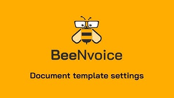 BeeNvoice | Document template settings tutorial