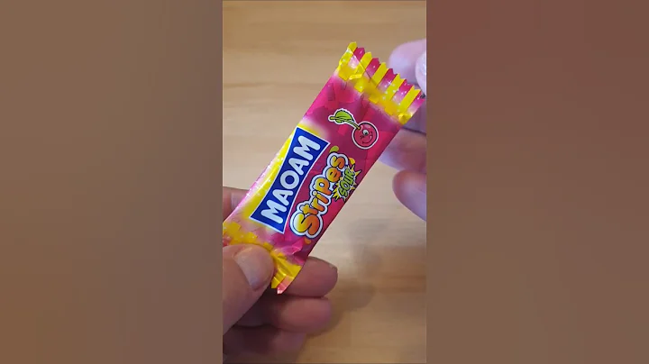 SOUR CHERRY MAOAM STRIPES #shorts