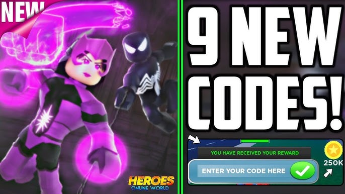 Code Heroes Online Roblox di Bulan Mei 2022!