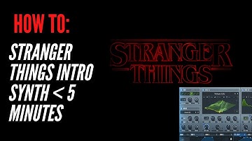 STRANGER THINGS - SERUM TUTORIAL