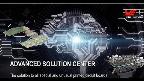 Würth Elektronik Webinar: ASC – You need a SPECIAL printed circuit board? We make it possible!
