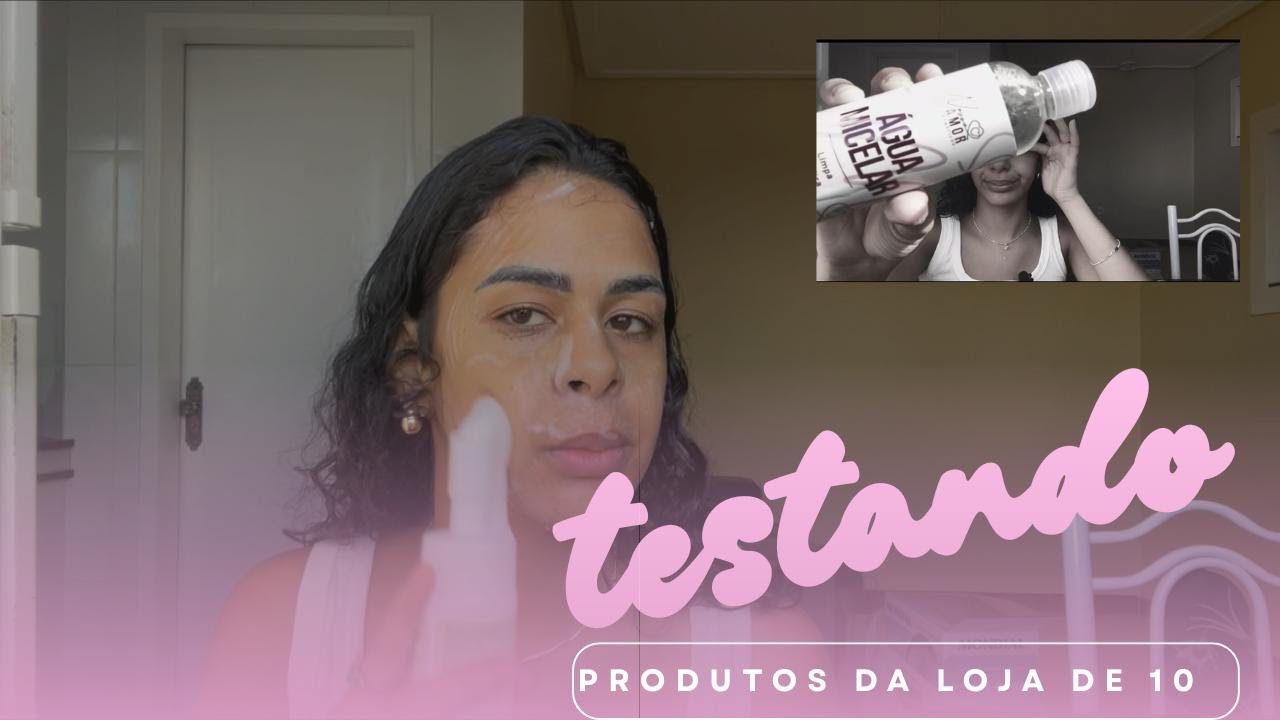 DESABAFO | testando os produtos da lojinha de 10 😍