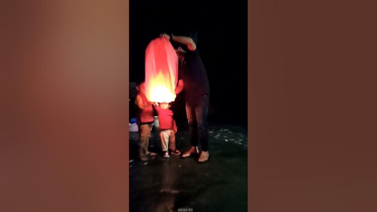 How to Make Diwali Sky Lanterns with Kids YouTube