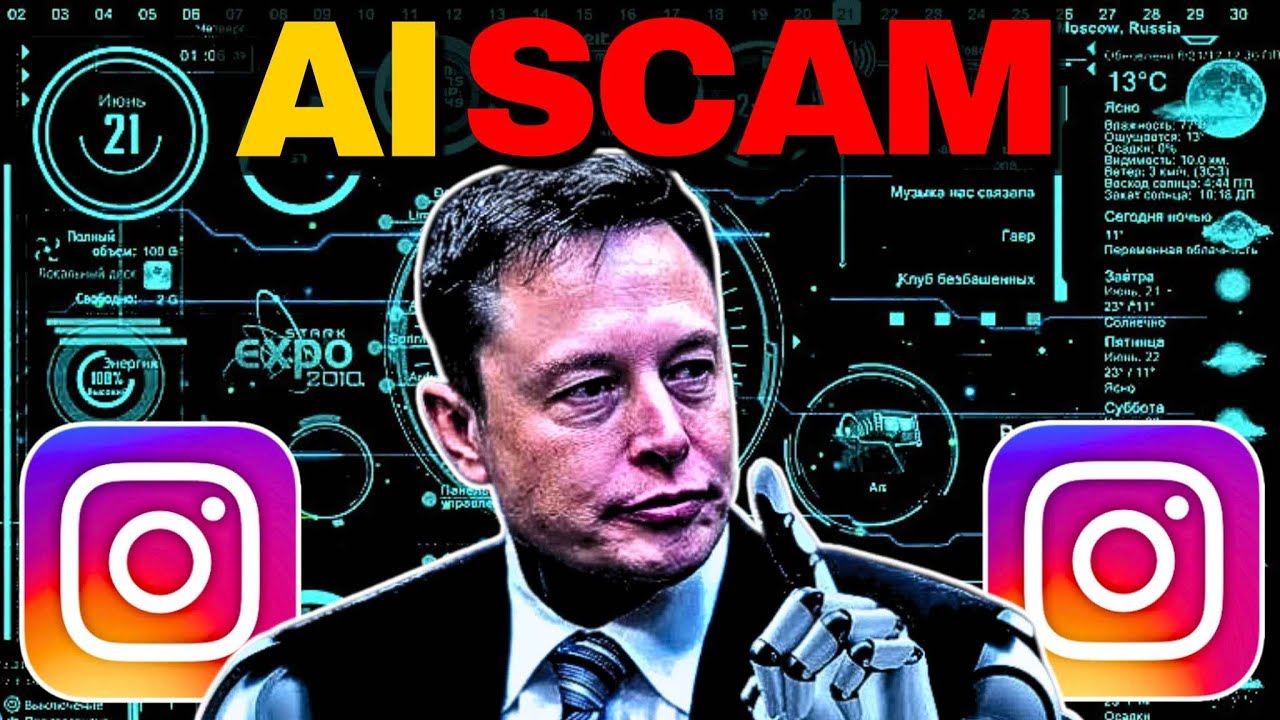 FAKE ELON MUSK AI INSTAGRAM SCAM ANSWERING YOUR QUESTIONS - YouTube