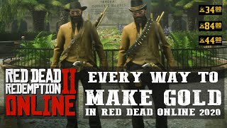 Hey guys death here and today i wanted to share a quick video on all
the current available ways make gold in rdr2 online so if you enjoyed
...