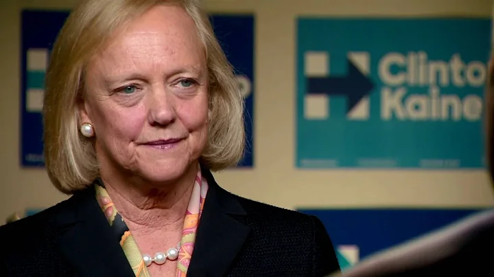 Meg Whitman: Clinton is best candidate for president