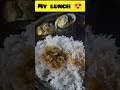 What I ate for my lunch 😍