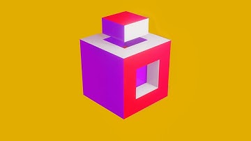 Satisfying Loop | Infinite Rotating Cube #satisfying #animation