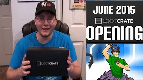 Loot Crate Unboxing June 2015 Cyber Crate! - Terminator & Transformers!