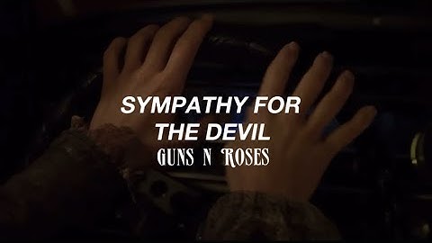 Guns n Roses || Sympathy For The Devil || Interview With The Vampire 4k with lyrics y traducida