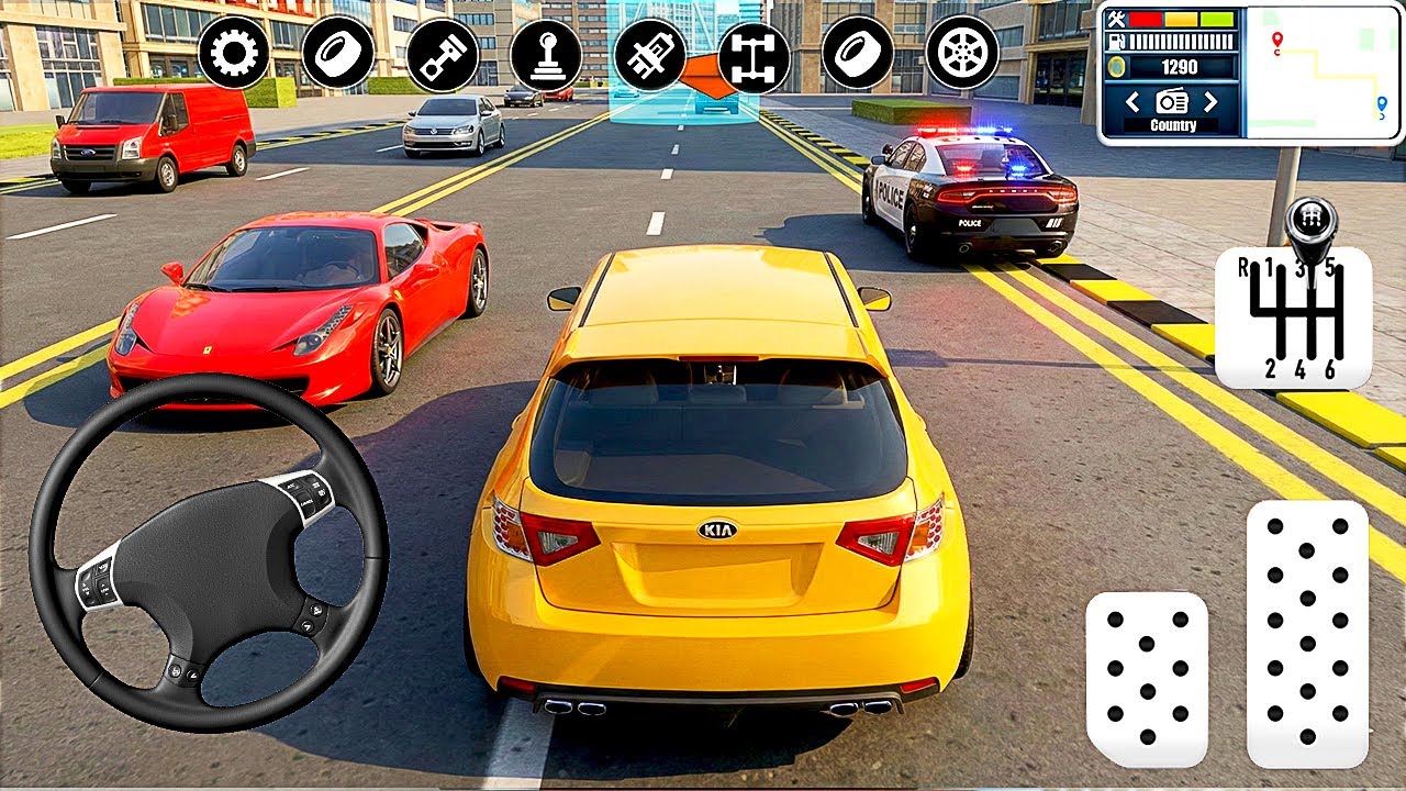 Car Driving School – Realistic Driving Lessons & Parking Simulator ...