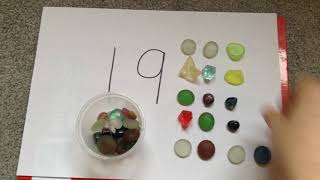 EYFS the number 19 28.01.21