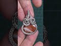 Wire Wrapped Stone Pendants. Handmade wire jewelry - wire wrap tutorials.