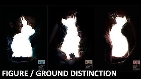 Figure / Ground Distinction (Gestalt Theory for Web/UX/UI/App Designers)