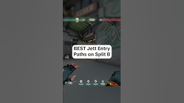 BEST Jett Entry Paths on Split B (Valorant Tips)