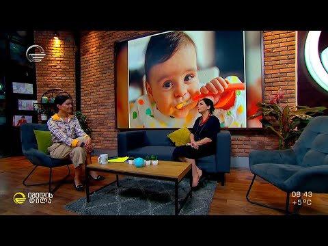 ჩვილის კვება - ნუცა ქავთარაძის რუბრიკაში „მე დედა“