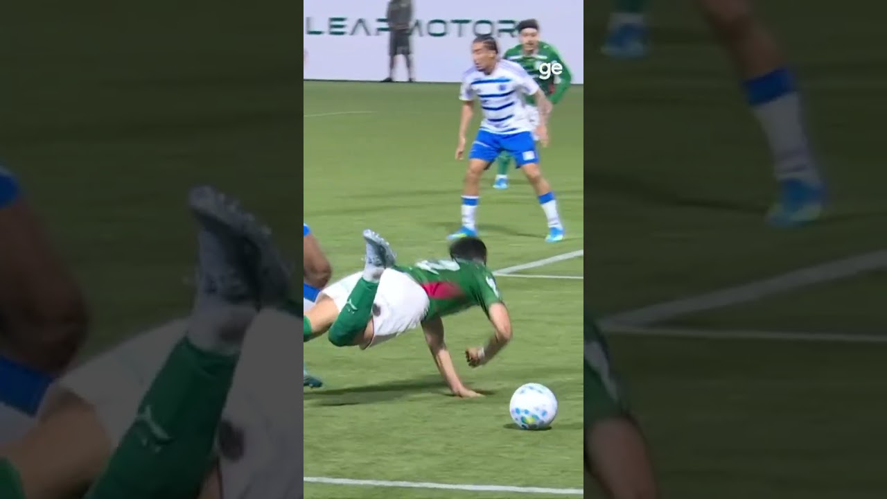 MARCARAM PÊNALTI NO PALMEIRAS x CRUZEIRO, MAS DEPOIS VOLTARAM ATRÁS | #shorts | ge.globo