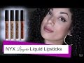 NYX Lingerie Liquid Lipsticks | Review &amp; Swatches