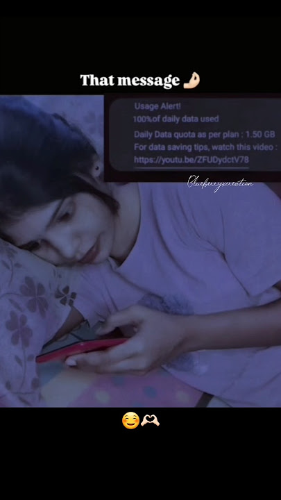 That Message ☺️ #blueberryxcreation #blueberry #subscribers #karthik #tamanaah #shorts #sleep #girl