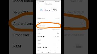 How to check Android version | #shorts #viral