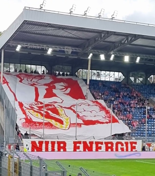 Choreo Energie Cottbus #live #fussball #bundesliga#choreo