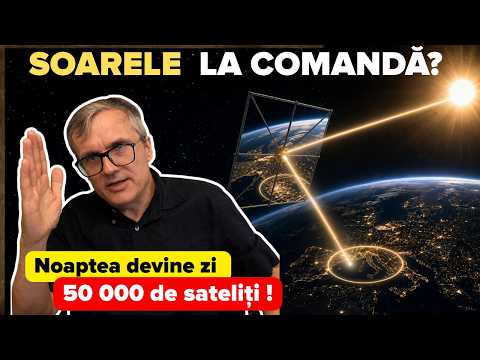 Oglinda din spațiu care va lumina Pământul noaptea