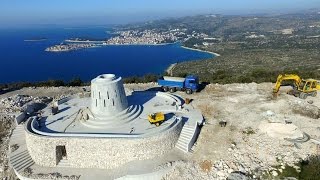 Croatia honors Our Lady of Loreto with one of the greatest Marian monuments ever HD video Image of Croatia honors Our Lady of Loreto with one of the greatest Marian monuments ever HD video