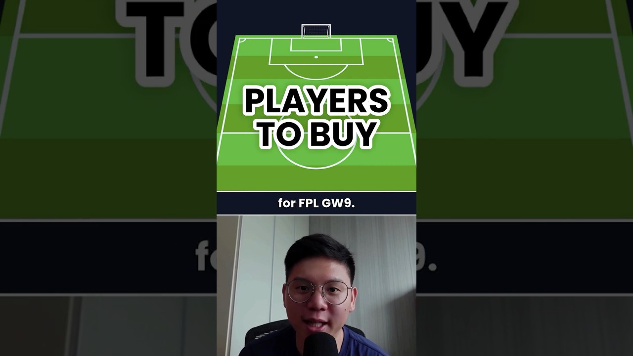 FPL GW9 BEST PLAYERS TO BUY! ✅ | Fantasy Premier League 2025/26 