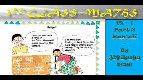 3rd Class Maths Ch 1 Topic - Rangoli - by Abhilasha mam