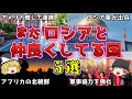 【ゆっくり解説】なぜ未だに親ロシア!?ロシアの友好国5選を解説!【雑学】