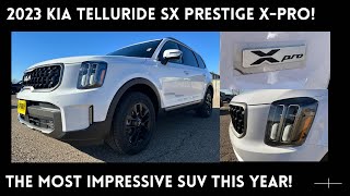 The Best Gets Better! 2023 Kia Telluride SX Prestige X-Pro!