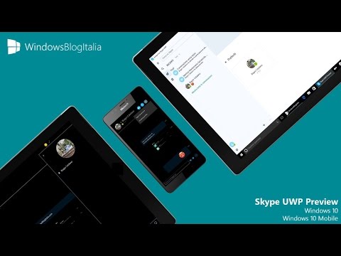 Hands-on Skype UWP for Windows 10 and Windows 10 Mobile