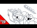 Papyrus Tries Baking | UNDERSWAP COMIC DUB