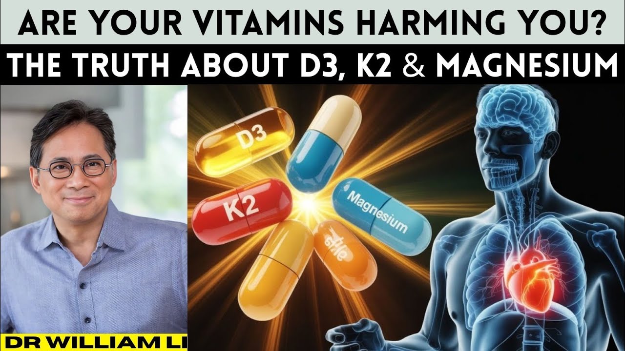 Most People Take D3, K2 & Magnesium WRONG — Here’s What Really Happens in Your Body | Dr. William Li