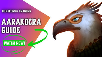 DnD Aarakocra 5e - Races for Dungeons and Dragons