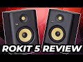 KRK ROKIT 5 Studio Monitors Overview and Audio Demo