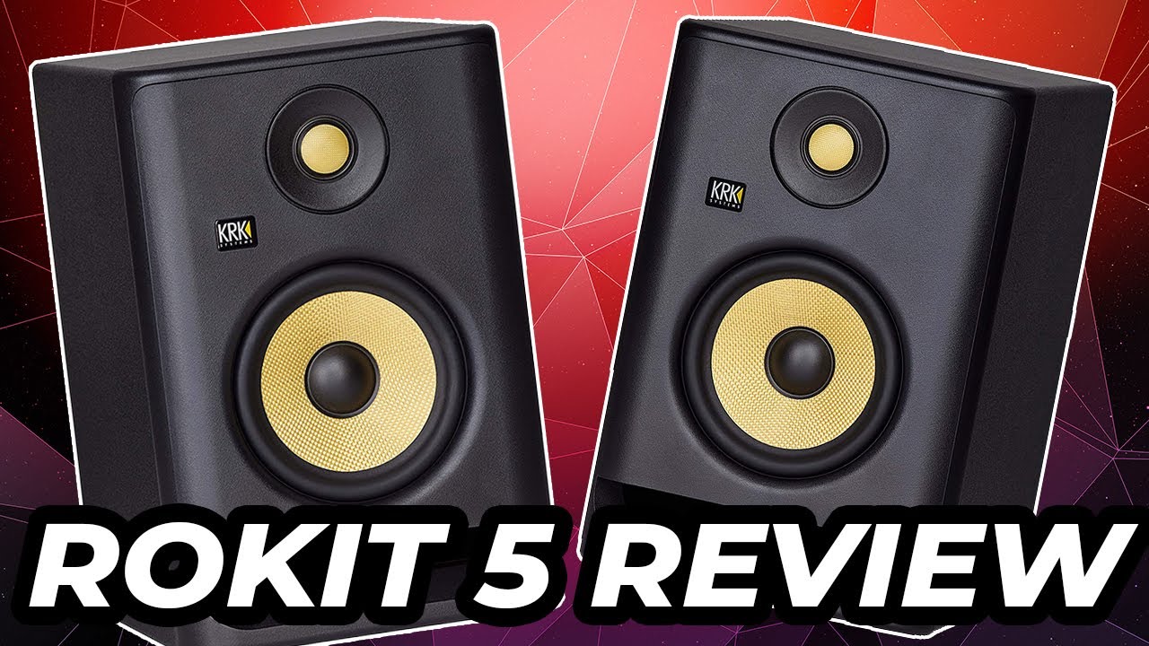 KRK ROKIT 5 G4 5 inch Powered Studio Monitor (Pair) Studio Bundle