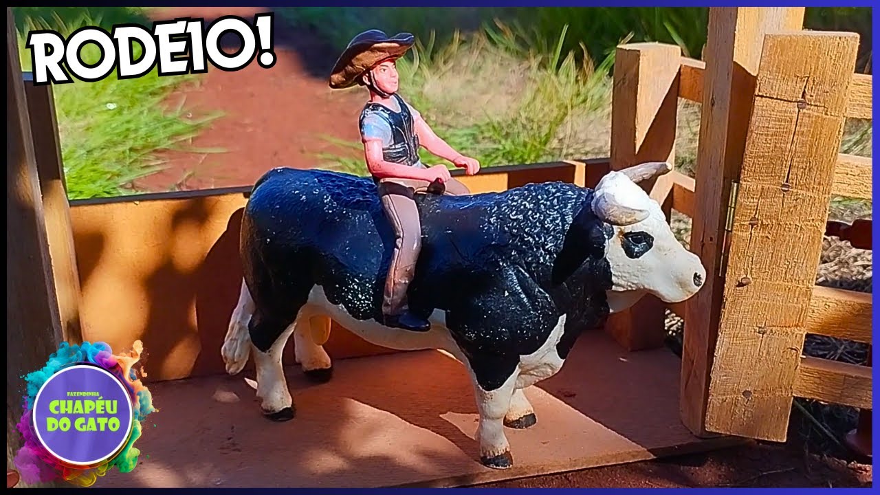 rodeio dos inscritos na Fazendinha Chapéu do Gato! - Fazenda de Brinquedo