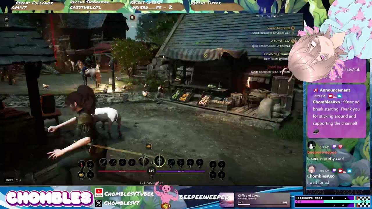 Chrono Odyssey test day! Dum Axolot tries | Is it p2w? | !discord !lurk