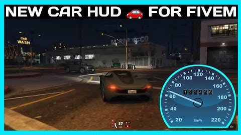 QBCore New Car 🚗 Hud Script *FREE* | FiveM Roleplay Scripts | FiveM Tutorial 2023 | MJ DEVELOPMENT