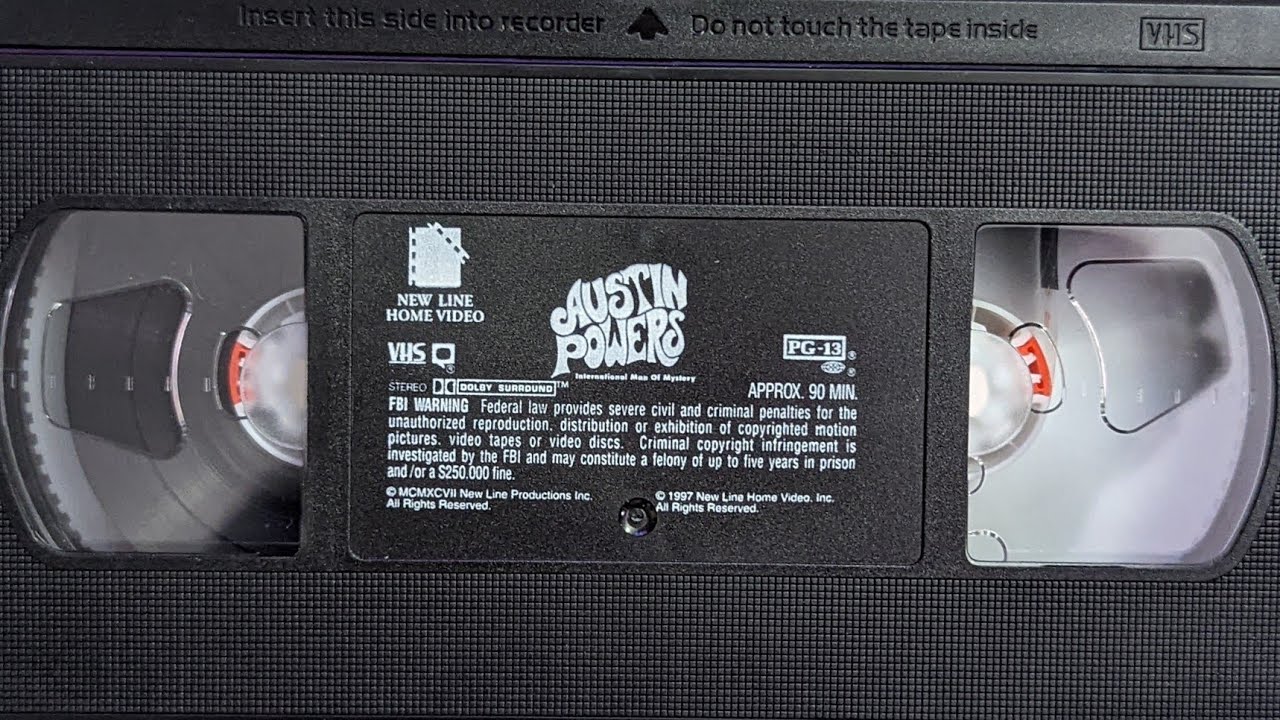 Austin Powers International Man of Mystery VHS Pre-Show - YouTube