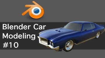 Blender Car Modeling 10-Live Stream