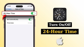 How To Turn On/Off The 24 Hour Time on iPhone | Change iPhone Time Format
