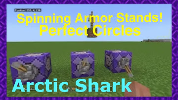 How To Spin Armor Stands/Make Perfect Circles (Read Pin Comment)