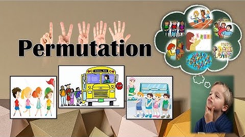 PERMUTATION of n OBJECTS taken r at a time